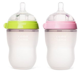 Comotomo Natural Feel 8-ounce Baby Bottles