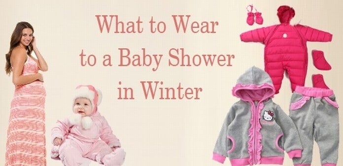 winter baby shower dresses