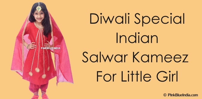 Diwali Salwar Kameez for Little Girl