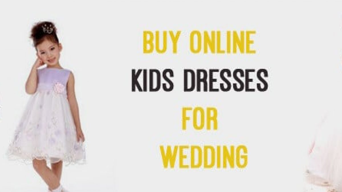Buy Long Flower Girl Dress For Wedding - White - Fabulous Bargains Galore