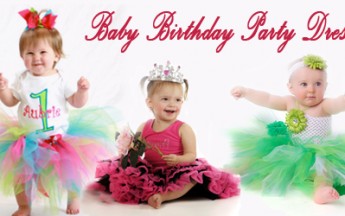 Ravishing Fashionable Birthday Dresses to Beautify Baby Princess