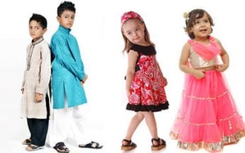 Special Designer Eid Dresses Collection for Kids in Attractive Styles and Patterns