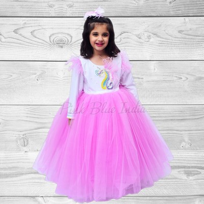 unicorn dress for 3 year old