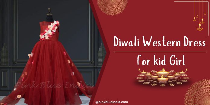 Diwali Western Dress for kid Girl