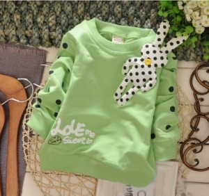 Pastel Green Cool Sweatshirt for Kids