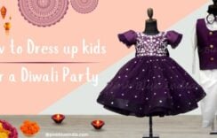 How to Dress up kids for a Diwali Party