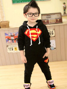 Toddler Boy Superman Hoodie and Pants Set, Kids Superman Hoodie Online India