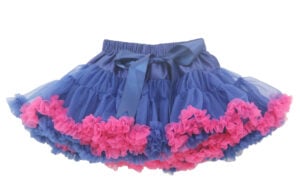 Pink and Blue Baby Tutu Skirt