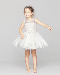Designer White Baby Tutu Dress