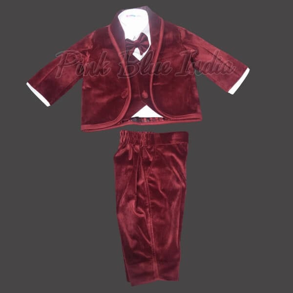Velvet Suit for Baby Boy Velvet Blazer