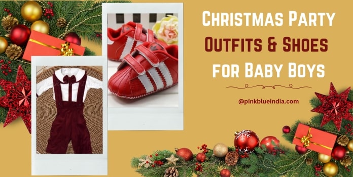 Christmas Party Outfits & Shoes for Baby Boys