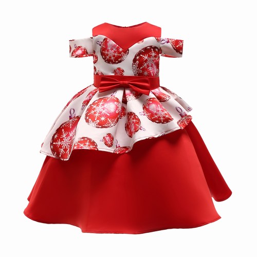 Baby Girl Christmas Theme Dress 