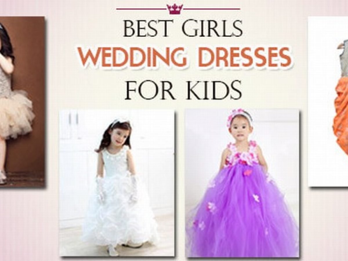 White Lace Little Girls Wedding Dress Child Flower Girls Dresses – Siaoryne