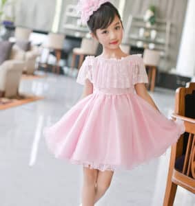 Pink Party dress for First Birthday