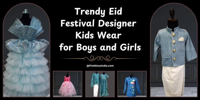 Trendy Eid Festival Designer Kids Wear for Boys and Girls