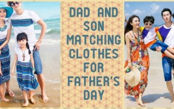 Vibrant Dad and Son Matching Clothes for Father’s Day