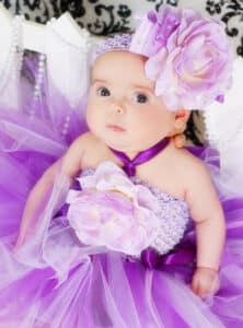 Purple Tutu Birthday Dress