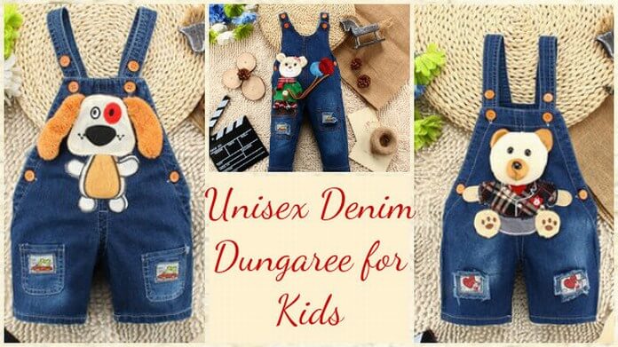 Denim Dungaree for Kids in India