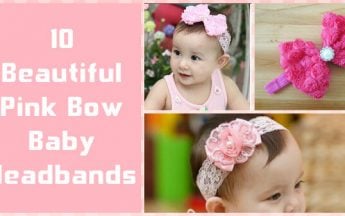 Beautiful Pink Baby Headbands Online In India | Baby Flower Headbands