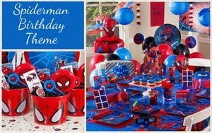 Spiderman Birthday Party Theme