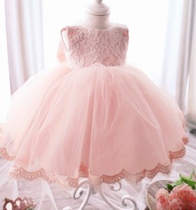 Baby Pink Kids Dress for Wedding Party