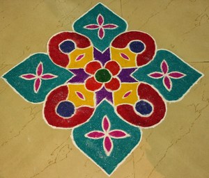 Diwali Rangoli design