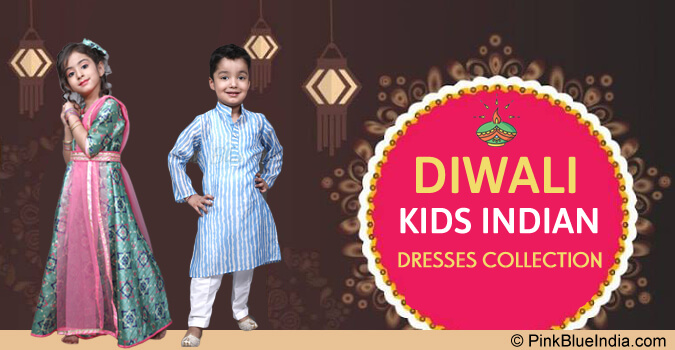 Diwali kids Dresses, Diwali Indian Kids Wear