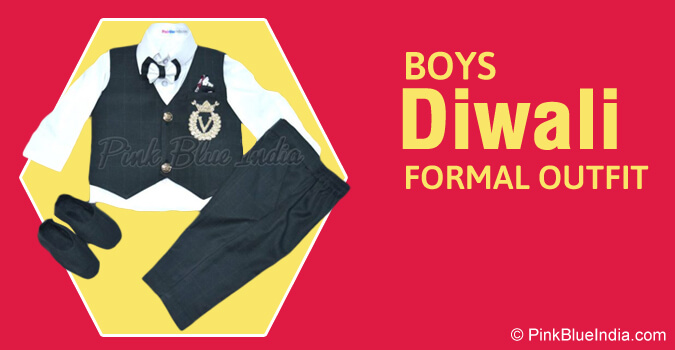 Diwali Formal Outfit for Little Boy Prince