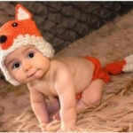 Crochet Newborn Baby Photo Props