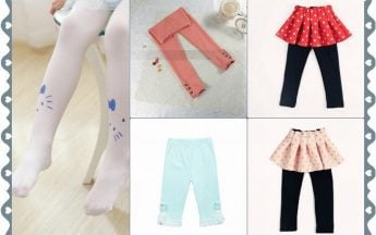 Vibrant and Pretty Designer Leggings for Baby Girls