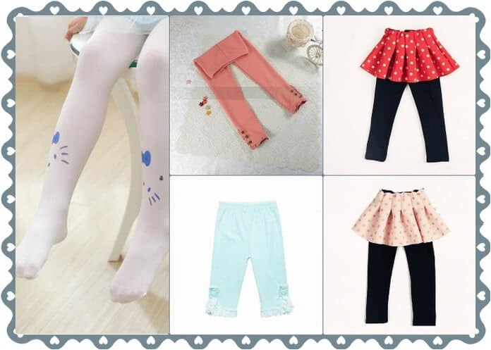 Designer Leggings for Baby Girls