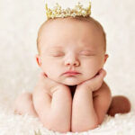 Newborn baby crown photo prop