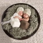 Newborn Photo Props for Twins