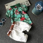 T-shirt and shorts outfit for Kids
