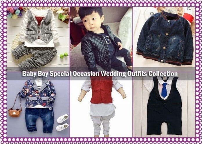 Baby Boy Special Occasion Wedding Outfits