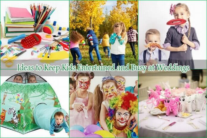 Kids Entertained at Weddings