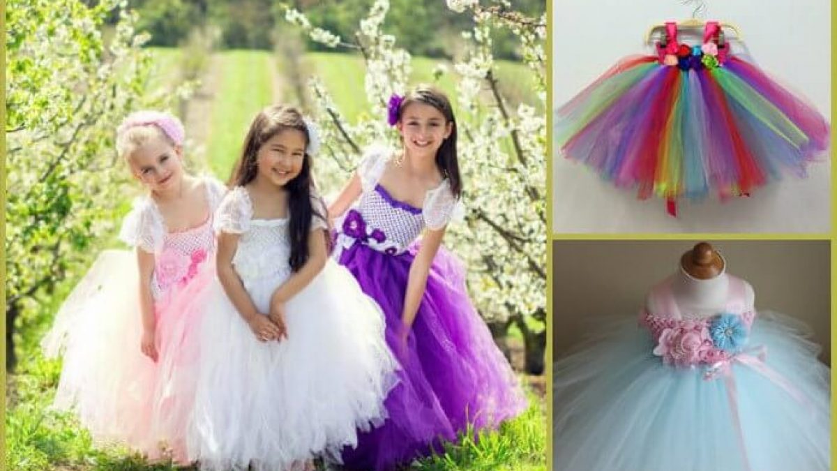 Tutu Princess Ball Gown Lace Tulle Baby 1st Birthday Party Wedding Flo -  Princessly