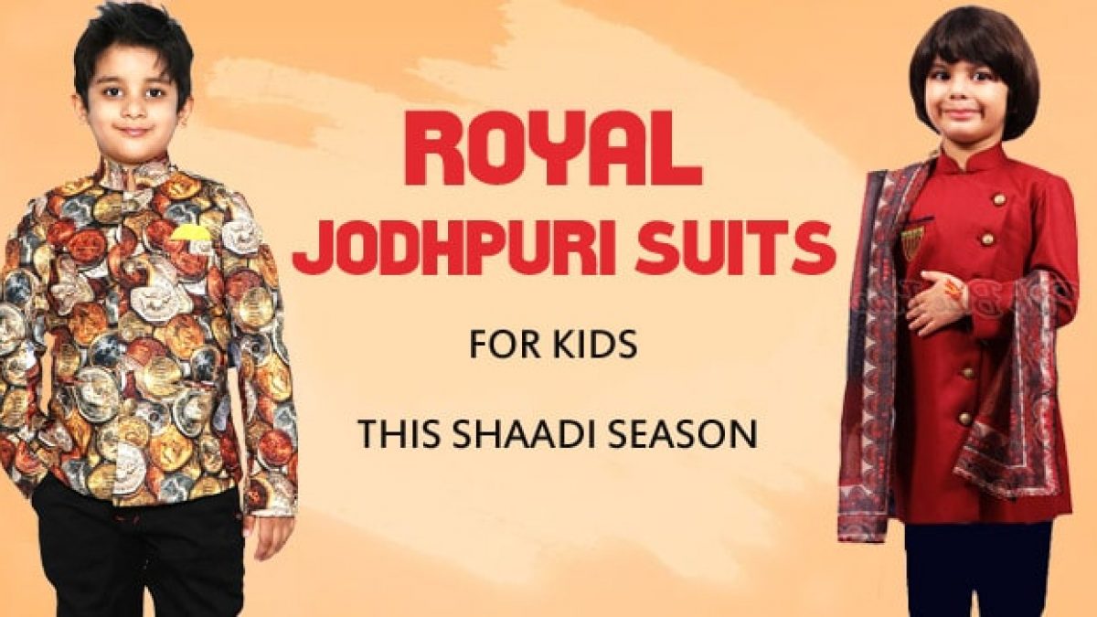 jodhpuri suit for kids