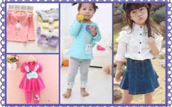 Designer Tops and Tees for Baby Girl in Fashionable Patterns