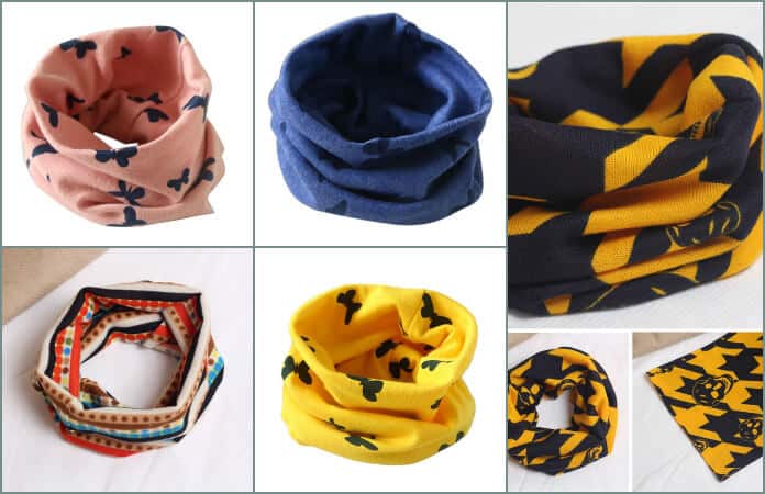 kids and Baby Cowl Neck Scarf