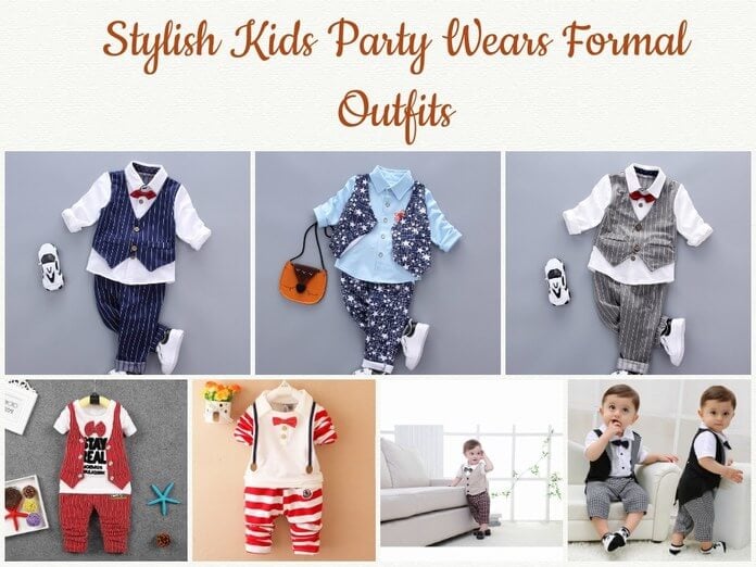 Trendy Kids Party Wears Formal Outfits for Boys Ideas for this Summer