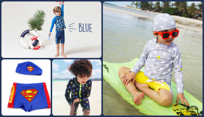 Newest Swim Trunks and Short Sets for Boys to Brighten Summers
