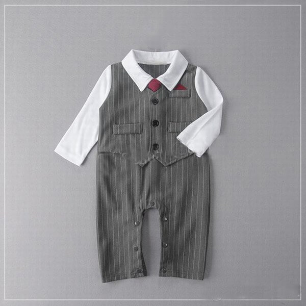 Baby Boy Wedding Party Tuxedo Suit 