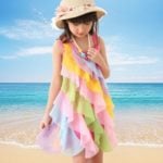 Baby Girls Colorful Spring Holiday Ruffles Frock 