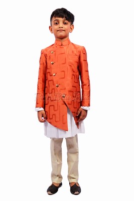 Designer Boys Wedding Wear Kurta Pajama