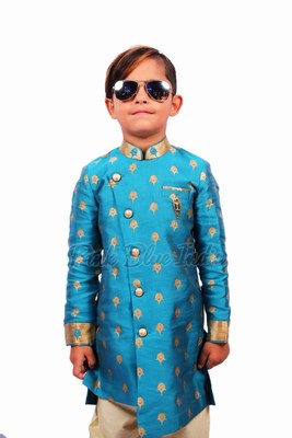 Party Wear Outfit - Bandhgala Boys Ethnic Wear