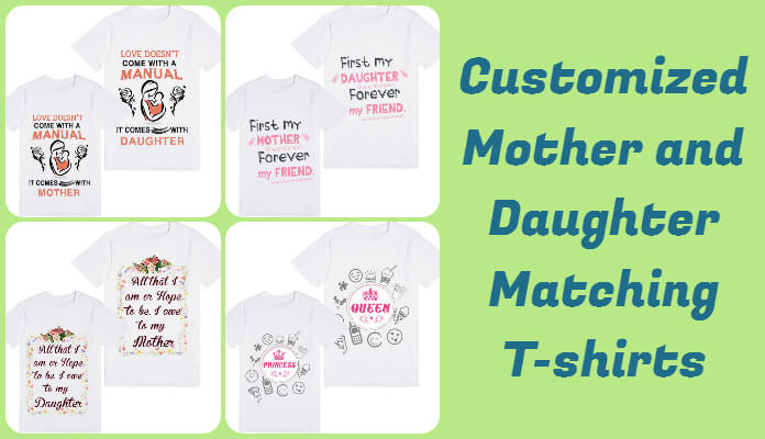 Mother Daughter T-shirts, Mom Daughter Tees India