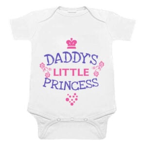 Personalized First Birthday Romper 'Daddy’s Little Princess' 