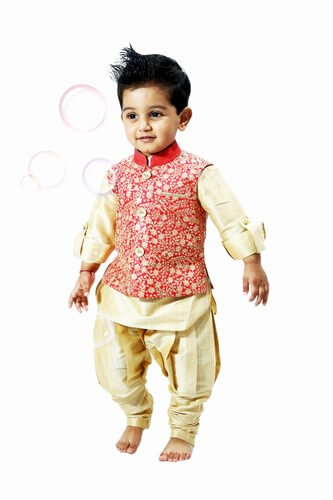 Ethnic Kids Kurta Pyjama with Jacket