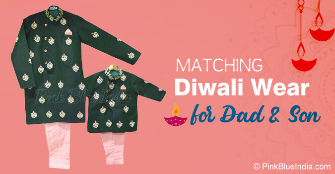 Dad Son Matching Diwali Ethnic Wear
